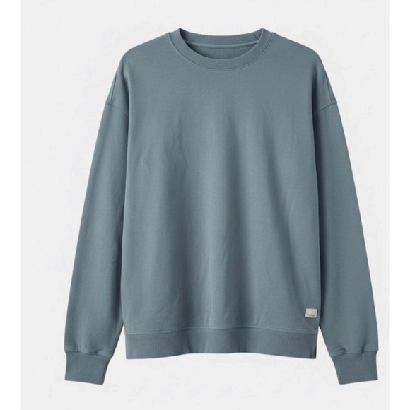 Vuori Tops - Vuori Women's Smoke Blue Oversized Laguna Crewneck Sweatshirt Size S